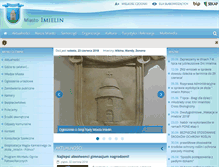 Tablet Screenshot of imielin.pl